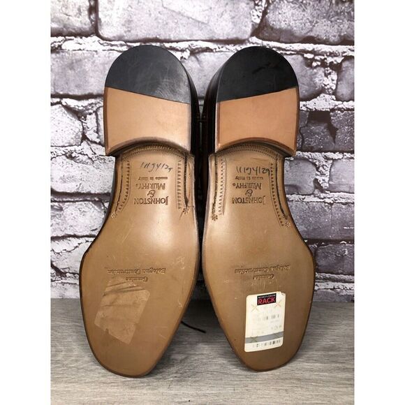 Johnston Murphy Domani Brown Leather Cap Toe Oxfords Shoes Men’s Sz 9M US/42EU main image 9
